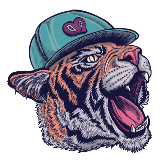 Tiger sticker